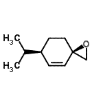 CAS 登录号：132077-86-2， (3R,6R)-6-异丙基-1-氧杂螺[2.5]辛-4-烯