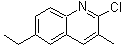 CAS#: 132118-29-7， 2-Chloro-6-Ethyl-3-Methyl-Quinoline