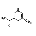 CAS 登录号：132148-45-9， 5-乙酰基-1,4-二氢-3-吡啶甲腈