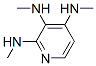 CAS 登录号：132151-83-8， N2,N3,N4-三甲基吡啶-2,3,4-三胺