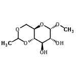 CAS#: 13225-11-1， Methyl 4,6-O-Ethylidene-alpha-D-Glucopyranoside