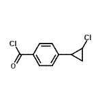 CAS#: 132337-10-1， 4-(2-Chlorocyclopropyl)Benzoyl Chloride