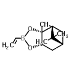 CAS 登录号：132488-71-2， (1R,2R,6S,8R)-2,9,9-三甲基-4-乙烯基-3,5-二氧杂-4-硼杂三环[6.1.1.0<sup>2,6</sup>]癸烷
