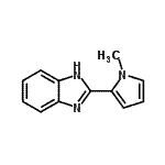 CAS 登录号：13253-57-1， 2-(1-甲基-1H-吡咯-2-基)-1H-苯并咪唑