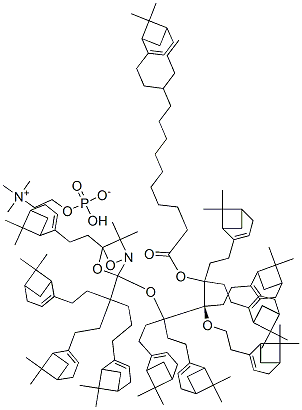 CAS 登录号：132885-46-2， 1-肉豆蔻酰基-2-(11-(4,4-二甲基-3-氧基-2-乙基-2-恶唑烷基)十一碳酰)-Sn-甘油-3-磷酰胆碱