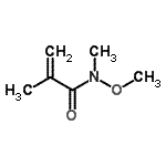 CAS#: 132960-14-6， N-Methoxy-N,2-Dimethylacrylamide