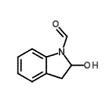 CAS 登录号：13303-68-9， 2-羟基-1-吲哚啉甲醛