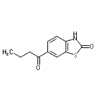 CAS 登录号：133044-37-8， 6-丁酰基-1,3-苯并噻唑-2(3H)-酮