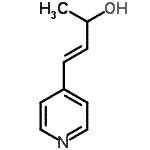CAS#: 133080-46-3， (3E)-4-(4-Pyridinyl)-3-Buten-2-Ol