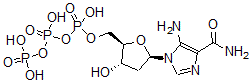 CAS#: 133179-57-4， [(2R,3S,5R)-5-(5-Amino-4-Carbamoylimidazol-1-Yl)-3-Hydroxyoxolan-2-Yl]Methyl (Hydroxy-Phosphonooxyphosphoryl) Hydrogen Phosphate