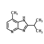 CAS#: 133240-16-1， 2-Isopropyl-7-Methyl-1H-Imidazo[4,5-b]Pyridine