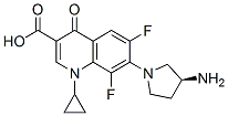 CAS#: 133298-78-9， 7-[(3S)-3-Aminopyrrolidin-1-Yl]-1-Cyclopropyl-6,8-Difluoro-4-Oxoquinoline-3-Carboxylic Acid