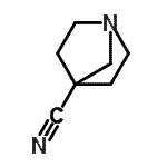 CAS#: 133366-28-6， 1-Azabicyclo[2.2.1]Heptane-4-Carbonitrile