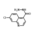 CAS 登录号：13337-46-7， 7-氯-4-喹啉甲酰肼