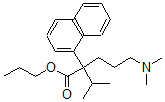 CAS 登录号：13349-33-2， alpha-[3-(二甲基氨基)丙基]-alpha-异丙基-1-萘乙酸丙基酯