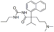 CAS 登录号：13349-37-6， 1-[5-(二甲基氨基)-2-异丙基-2-(1-萘基)戊酰基]-3-丙基脲