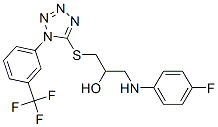 CAS#: 133506-55-5， 1-[(4-Fluorophenyl)Amino]-3-[[1-[3-(Trifluoromethyl)Phenyl]-1H-Tetrazol-5-Yl]Thio]-2-Propanol