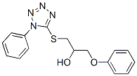 CAS#: 133506-57-7， 1-(Phenoxy)-3-(1-Phenyltetrazol-5-Yl)Sulfanylpropan-2-Ol