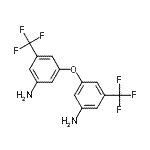 CAS 登录号：133532-74-8， 3,3'-氧基二[5-(三氟甲基)苯胺]