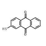 CAS 登录号：13354-38-6， 2-硫基-9,10-蒽醌