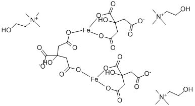 CAS 登录号：1336-80-7， 铁胆盐