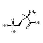 CAS#: 133753-34-1， (1R,2S)-1-Amino-2-(Phosphonomethyl)Cyclopropanecarboxylic Acid