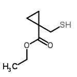 CAS 登录号：133772-30-2， 乙基1-(巯基甲基)环丙烷-1-羧酸酯