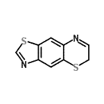 CAS 登录号：13394-16-6， 6H-[1,3]噻唑并[5,4-g][1,4]苯并噻嗪