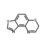 CAS 登录号：13394-19-9， 7H-[1,3]噻唑并[4,5-f][1,4]苯并噻嗪