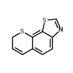 CAS#: 13394-21-3， 8H-Thiochromeno[7,8-D][1,3]Thiazole