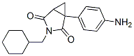 CAS 登录号：133986-32-0， 1-(4-氨基苯基)-3-(环己基甲基)-3-氮杂双环[3.1.0]己烷-2,4-二酮