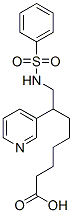 CAS#: 134162-37-1， 8-(Phenylsulfonylamino)-7-Pyridin-3-Yloctanoic Acid