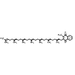 CAS 登录号：13425-62-2， 2-(3,7,11,15,19,23,27-七甲基-2,6,10,14,18,22,26-二十八庚烯-1-基)-3-甲基-1,4-萘醌