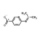 CAS 登录号：134251-84-6， 2-[(二甲基-lambda<sup>4</sup>-硫代)氨基]-5-硝基吡啶