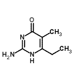 CAS#: 134277-54-6， 2-Amino-6-Ethyl-5-Methyl-4(1H)-Pyrimidinone