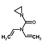 CAS 登录号：134367-45-6， N,N-二乙烯基-1-氮丙啶甲酰胺