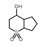 CAS 登录号：134451-86-8， 八氢环戊烯并[b]噻喃-4-醇1,1-二氧化物