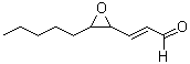 CAS 登录号：134454-31-2， (2E)-3-(3-戊基-2-环氧乙烷基)丙烯醛