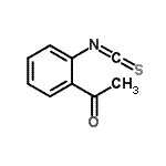 CAS 登录号：134470-65-8， 1-(2-异硫氰酸基苯基)乙酮
