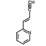 CAS 登录号：134541-96-1， 2-[(1E)-1-丁烯-3-炔-1-基]吡啶