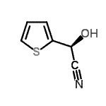 CAS 登录号：134562-59-7， (2S)-2-羟基-2-(2-噻吩基)乙腈
