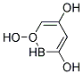 CAS 登录号：13460-51-0， 硼酸 (H3B3O6)