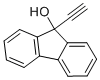 结构式 CAS# 13461-74-0, 9-乙炔基-9-芴醇