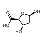CAS#: 134616-19-6， 2-Deoxy-beta-D-Erythro-Pentofuranuronic Acid