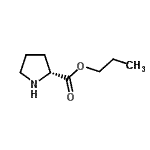 CAS 登录号：134666-86-7， 丙基D-脯氨酸酯