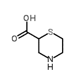 CAS 登录号：134676-66-7， 2-硫代吗啉羧酸