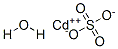 CAS 登录号：13477-20-8， 硫酸镉盐(1:1)单水合物