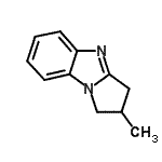 CAS 登录号：134856-49-8， 2-甲基-2,3-二氢-1H-吡咯并[1,2-a]苯并咪唑