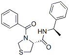 CAS#: 134931-74-1， (4R)-3-(Benzoyl)-N-[(1R)-1-Phenylethyl]-1,3-Thiazolidine-4-Carboxamide