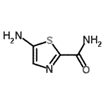 CAS 登录号：134983-33-8， 5-氨基-1,3-噻唑-2-甲酰胺